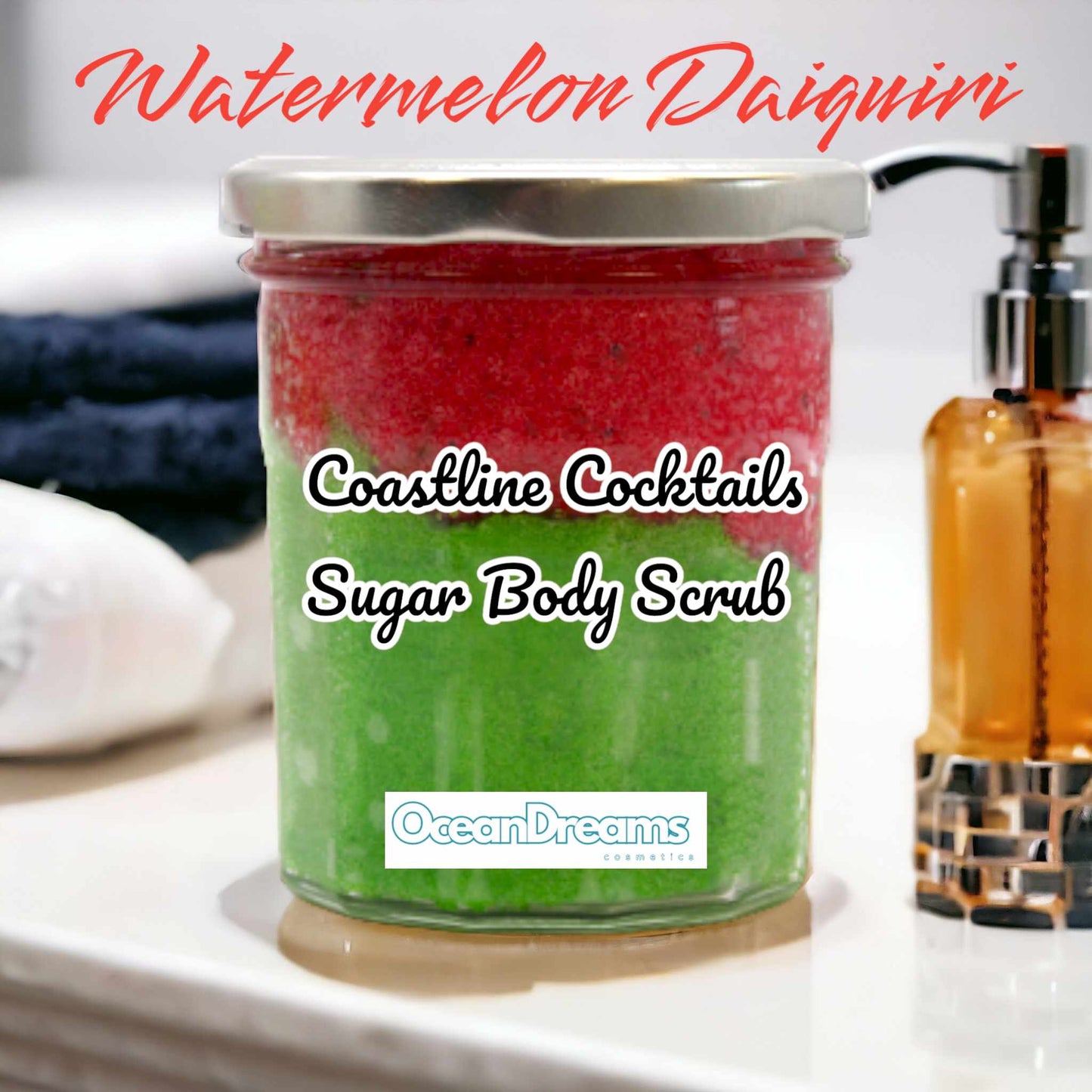 Watermelon Daiquiri Coastline Cocktail Sugar Body Scrub