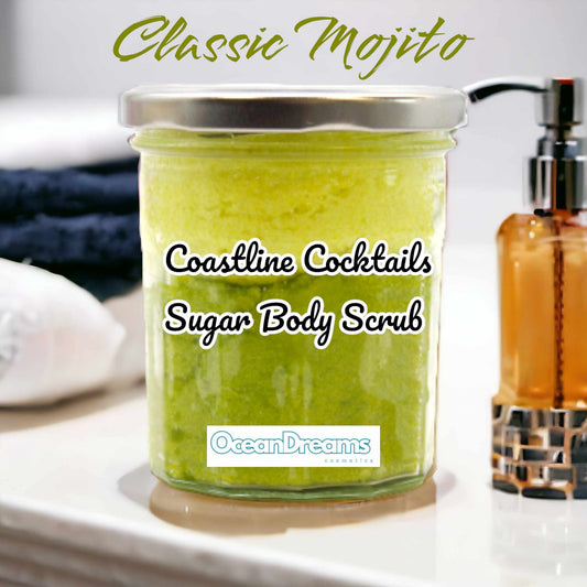 Classic Mojito Coastline cocktail sugar Body Scrub