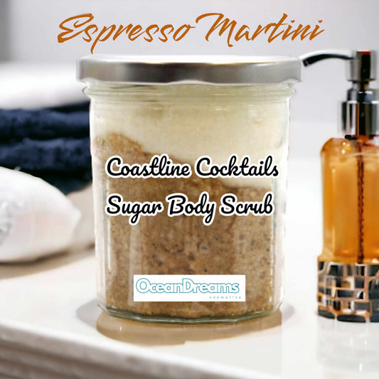 Espresso Martini Coastline Cocktail Sugar Body Scrub